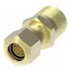 1468X12 3/4" Male Brass Tube Connector X 5/8" Male NPT