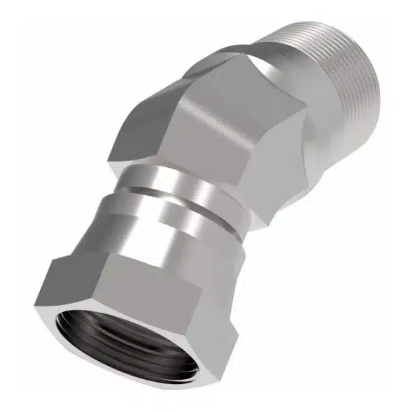 2049-6-6S 3/8" Female NPT Swivel X 3/8" Male Pipe 45 Degree