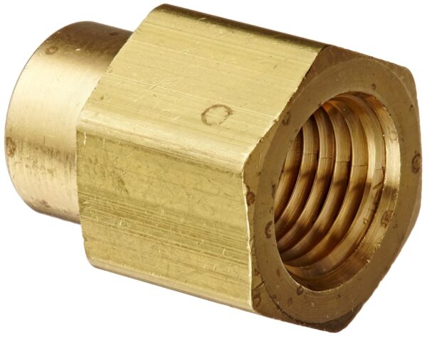 3300X4X2 1/4" X 1/8" Brass Reducer Coupling