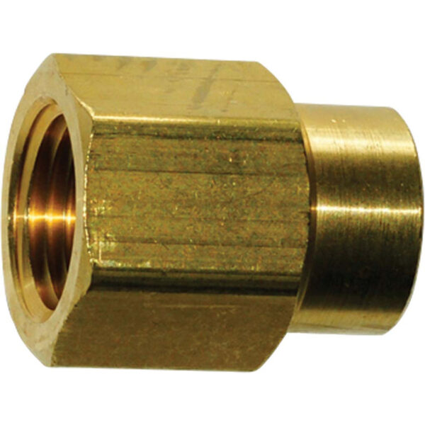 3300X6X2 3/8" X 1/8" Brass Reducer Coupling