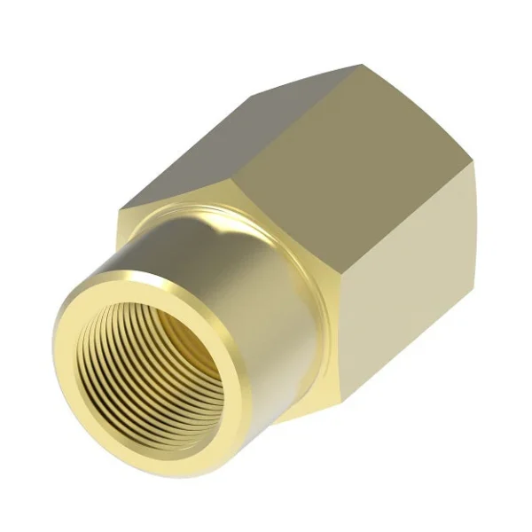 3300X8X6 1/2" X 3/8" Brass Reducer Coupling