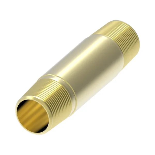 3327X2 1/8" Brass Long Nipple