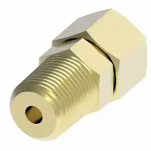 68X6X8 3/8" Compression X 1/2" MNPT Connector