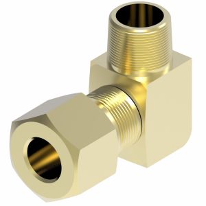 1469 Series, Brass Tube Connector (90 Degree) DOT