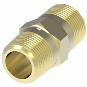 3325 Series Brass Hex Nipple